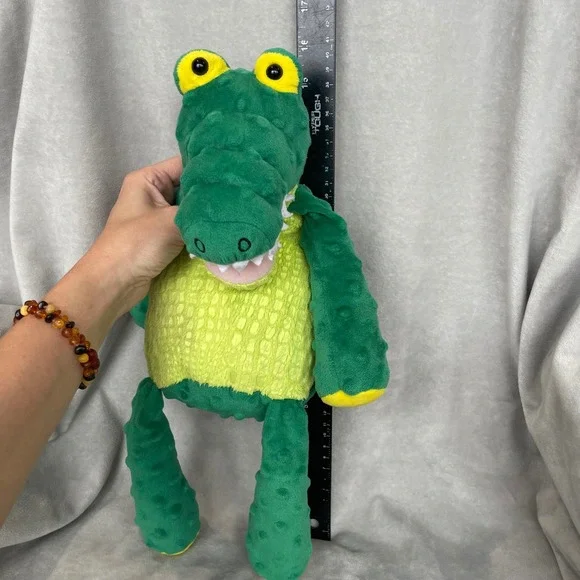 Scentsy Buddy Nile‎ The Crocodile Plush Stuffed Animal Green Yellow Kids Toy - Picture 13 of 13